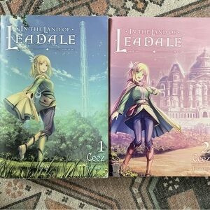 In the Land of Leadale, Lot Of Vol. 1 & 2 Books Novels By Ceez 2020 Fantasy